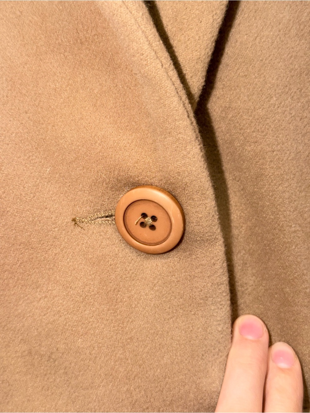 BB Dakota Tan Dress Coat - Picture 4 of 4